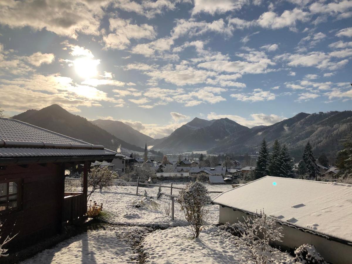 Ruhige Chalets Mit Seeblick In Zentraler Lage Schliersee Exteriör bild