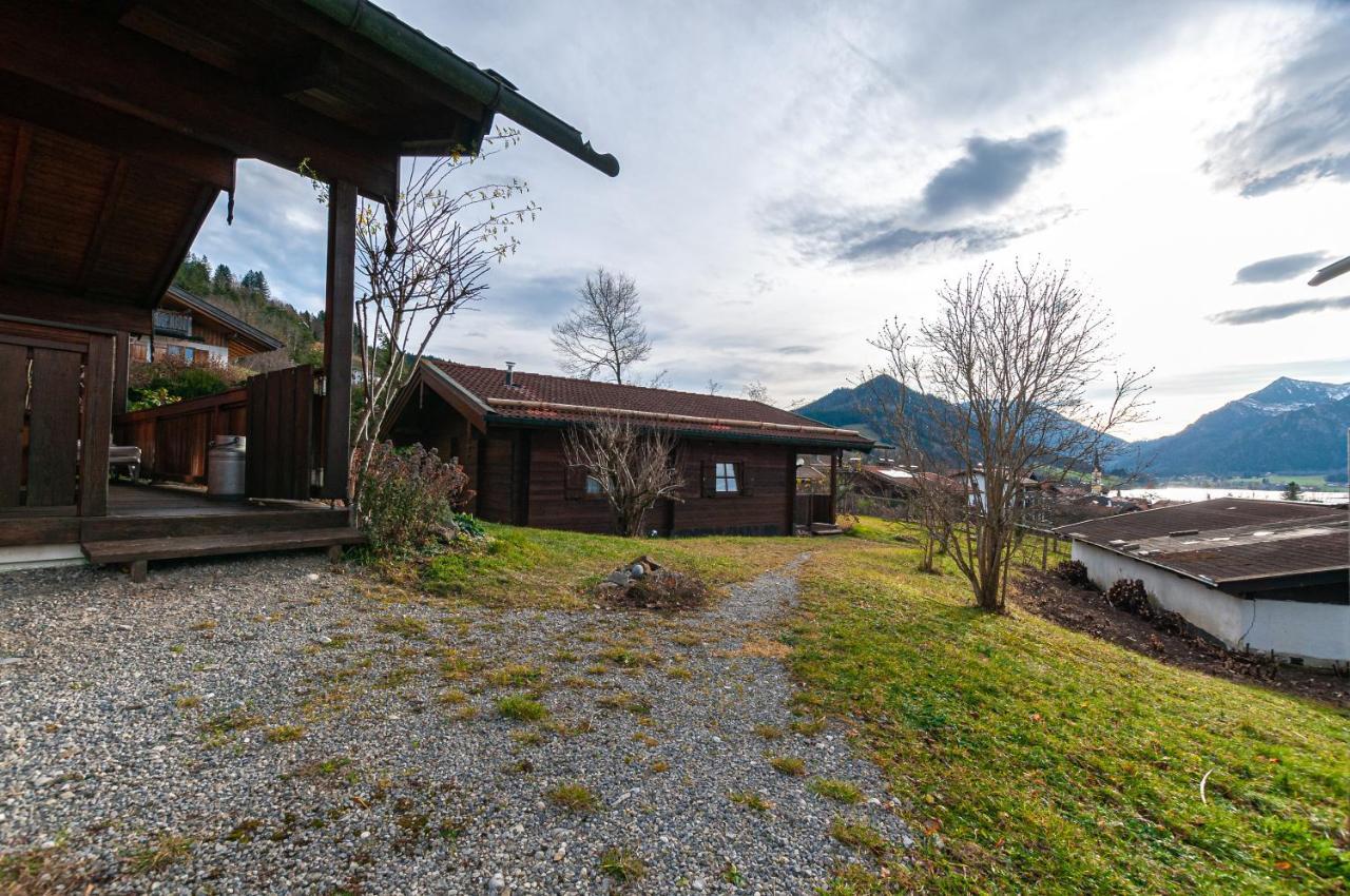 Ruhige Chalets Mit Seeblick In Zentraler Lage Schliersee Exteriör bild